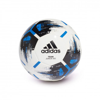 Bola de Futebol adidas Team J350 White-Black-Blue-Silver metallic