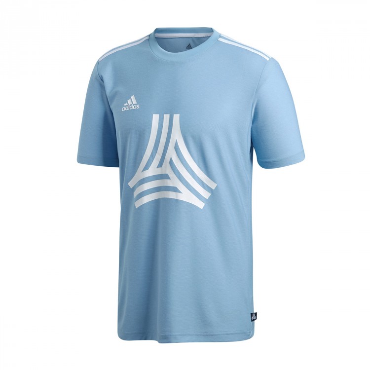 Camiseta adidas Tango Logo Ash Blue - Tienda de fútbol Fútbol Emotion
