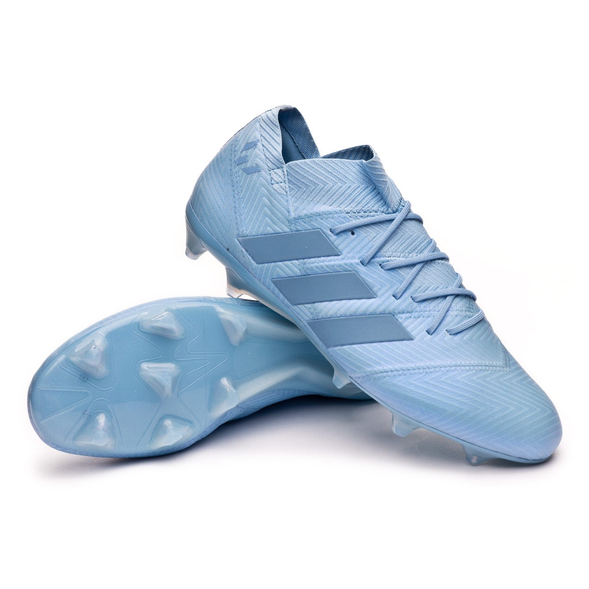 Football Boots adidas Nemeziz Messi 18.1 FG Ash blue-Raw grey - Football  store Fútbol Emotion