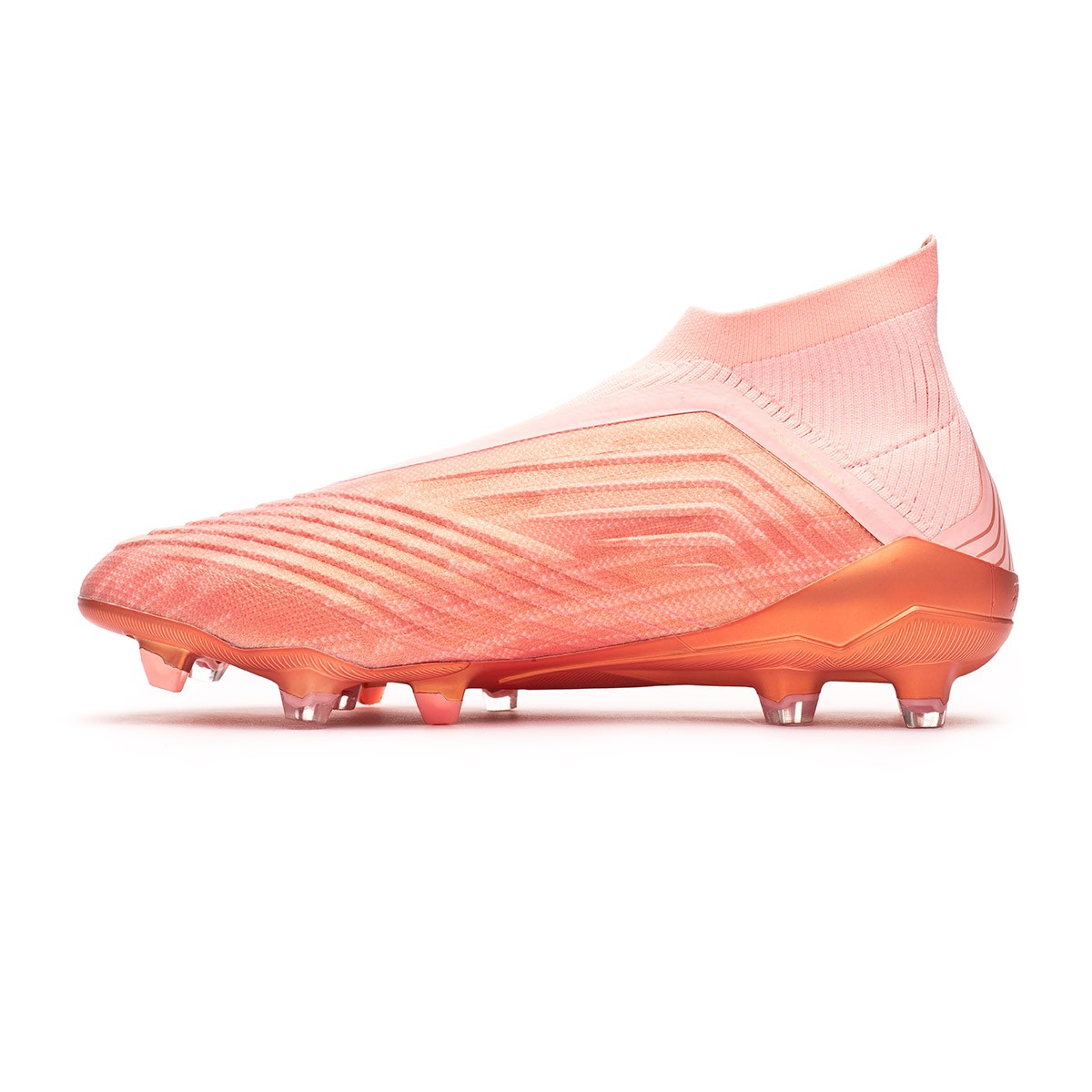 kids pink football boots