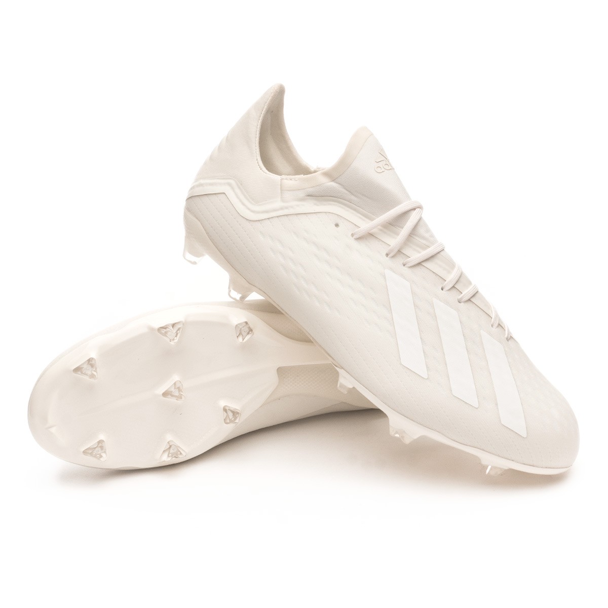 Scarpe adidas X 18.2 FG Off white-White-Core black - Negozio di calcio  Fútbol Emotion