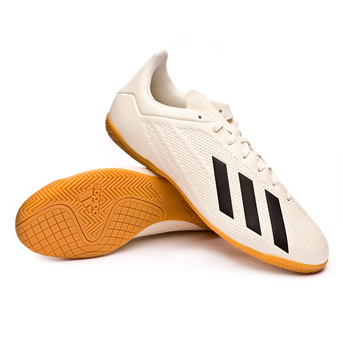 Futsal Boot adidas X Tango 18.4 IN Off white-Core black - Football store  Fútbol Emotion
