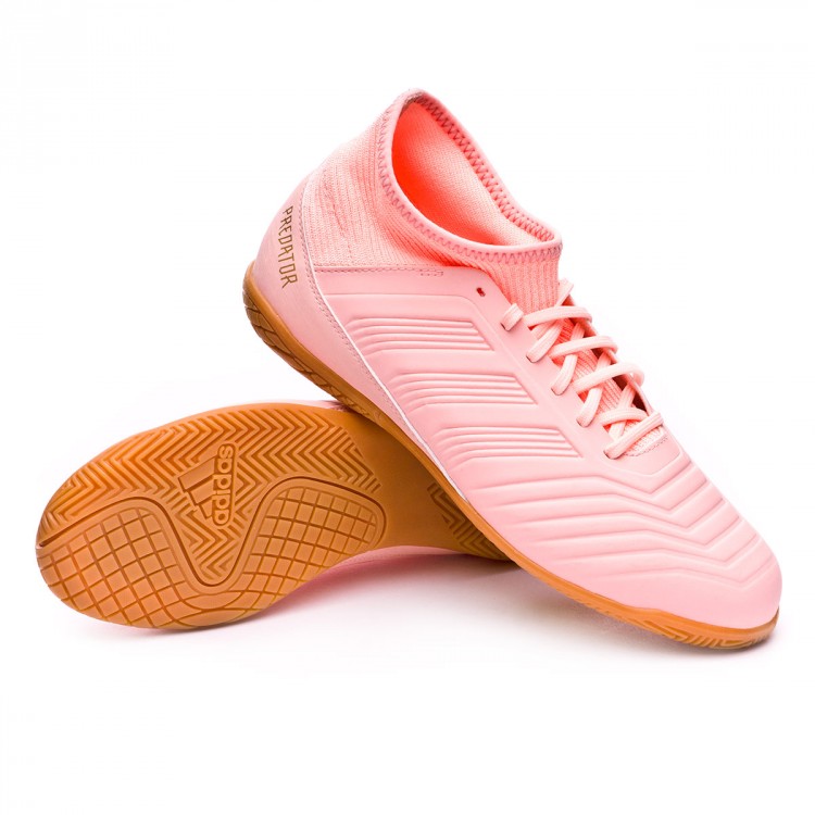 Futsal Boot adidas Kids Predator Tango 18.3 IN Clear orange-Trace pink -  Football store Fútbol Emotion