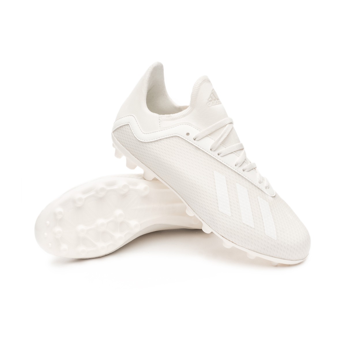 Bota de fútbol adidas X 18.3 AG Niño Off white - Tienda de fútbol Fútbol  Emotion
