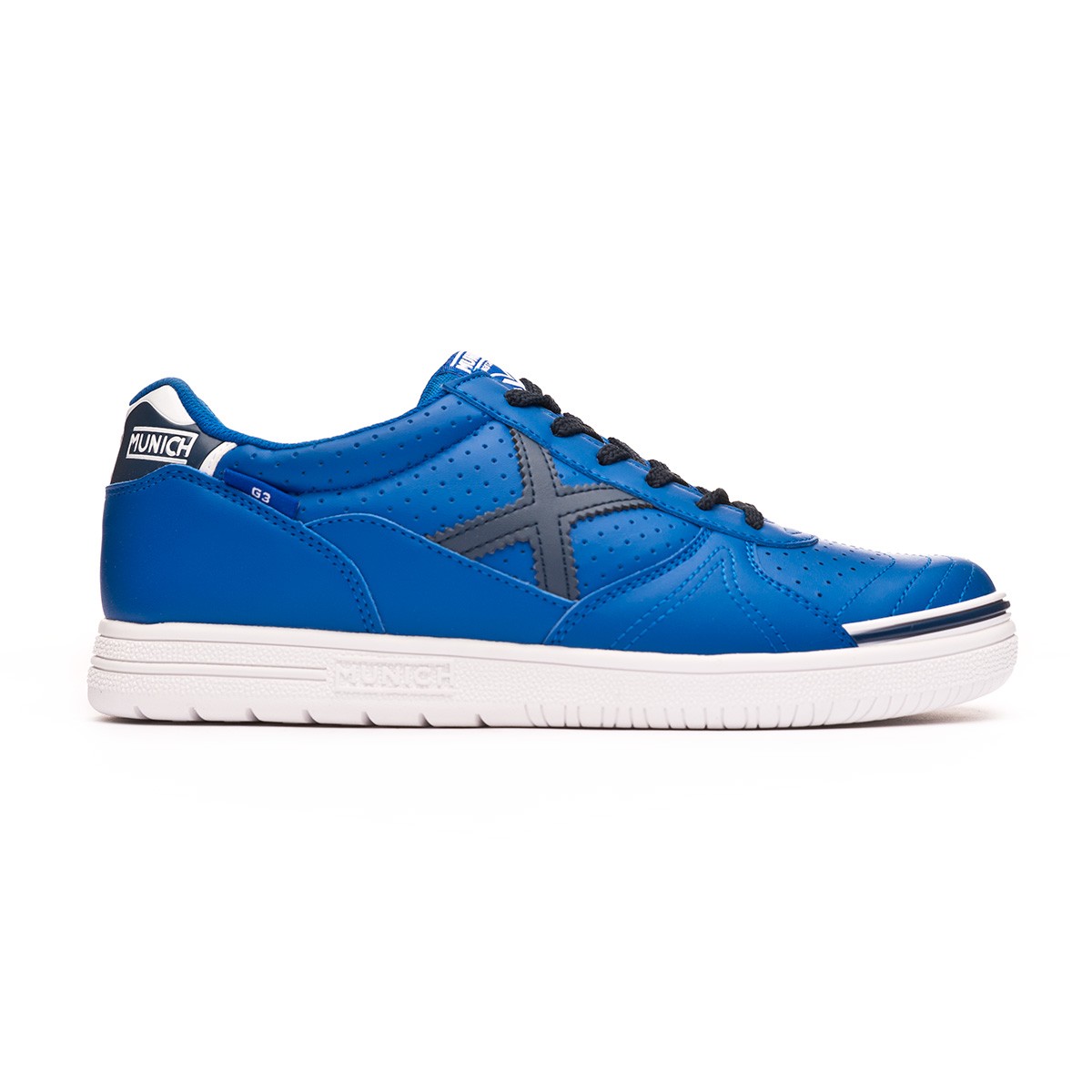 Futsal Boot Munich G3 Profit Blue White Futbol Emotion Futsal Boot Munich G3 Profit Blue White Futbol Emotion