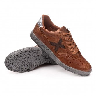 Sapatilha de Futsal  Munich G3 Jeans Marrom