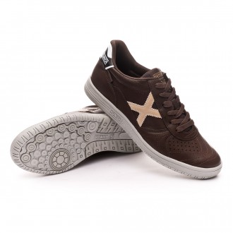 Sapatilha de Futsal  Munich G3 Jeans Marrom