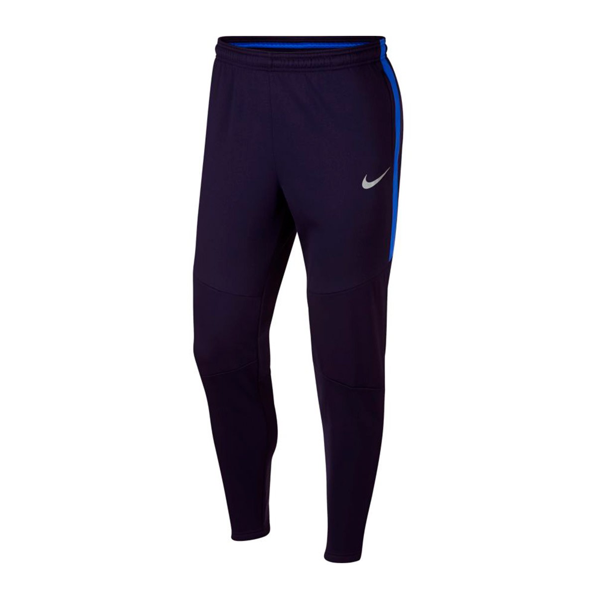 nike therma pants blue