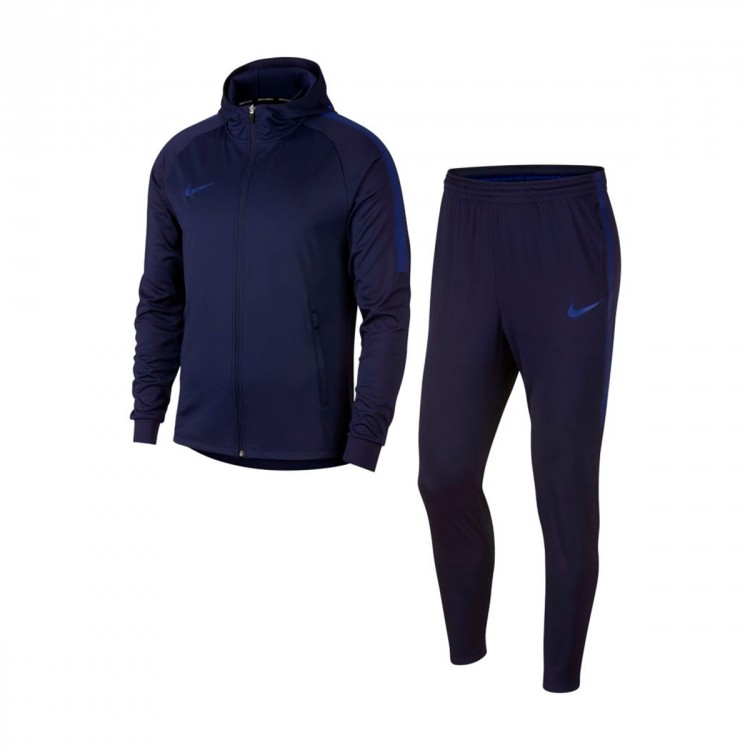 Chándal Nike Dry Squad Blackened blue-Deep royal blue - Tienda de fútbol  Fútbol Emotion