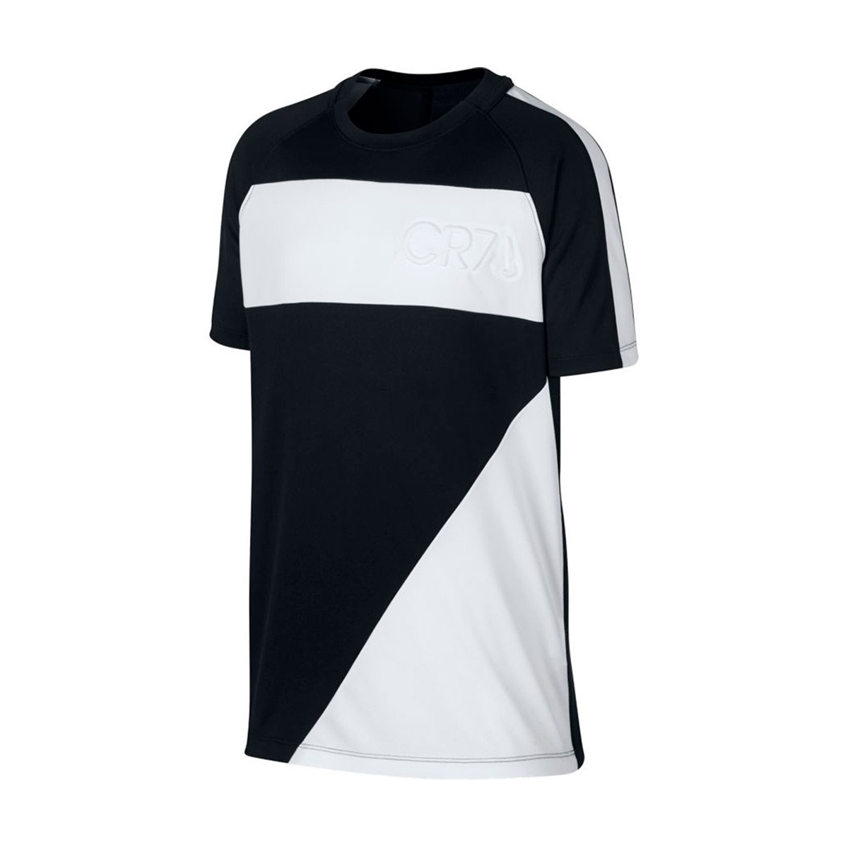 Jersey Nike Kids Dry CR7 Black-White 