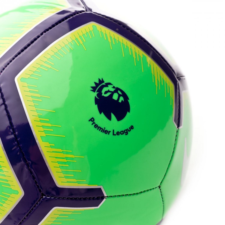 Ball Nike Premier League Pitch 2018-2019 Green-Purple-Yellow-White - FÃºtbol Emotion