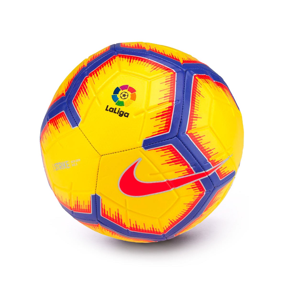 nike yellow and purple ball