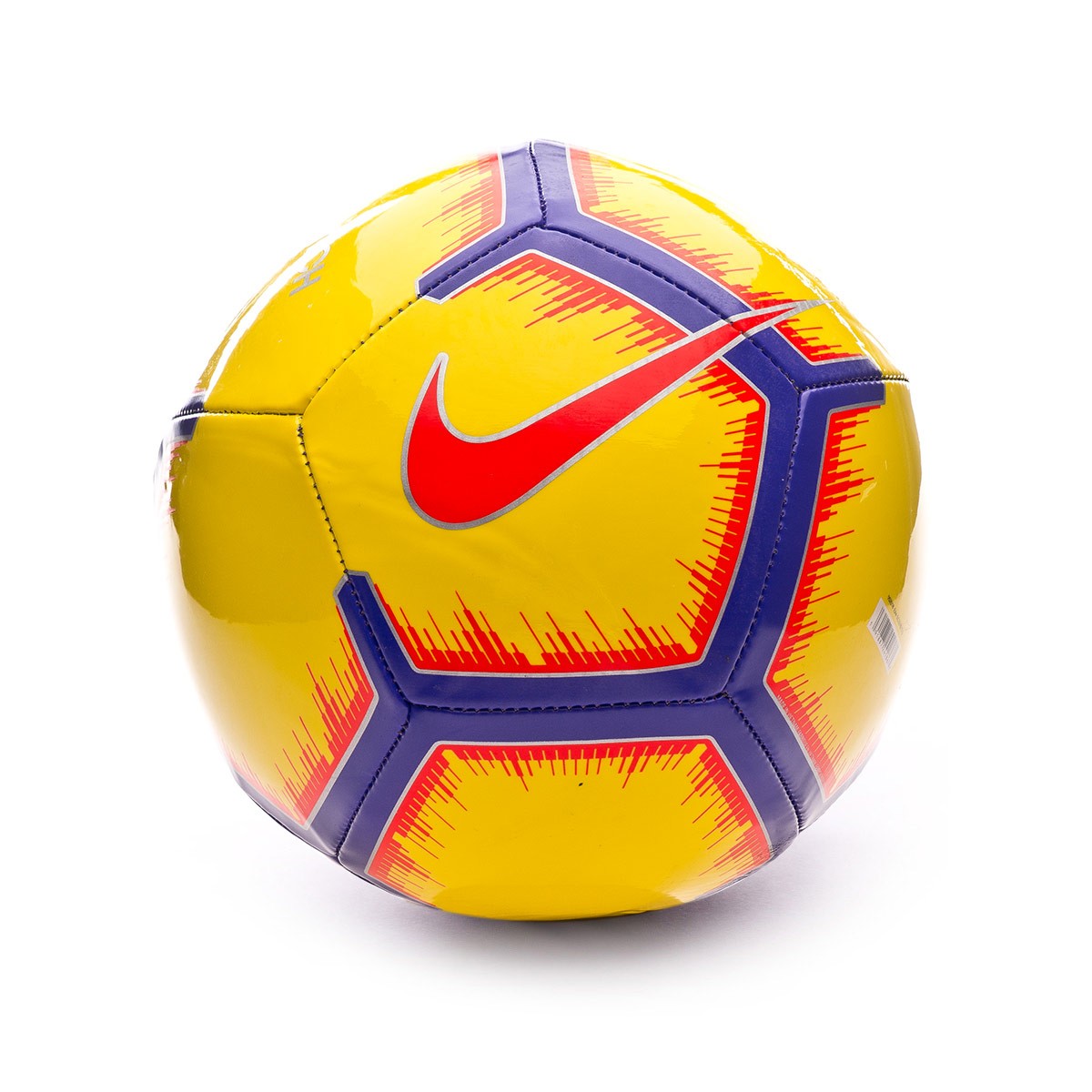 Ball Nike Pitch 2018-2019 Yellow-Purple-Flash crimson - Football store  Fútbol Emotion