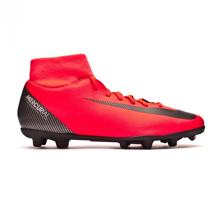 Bota Chrome Cr7 Black Bright Club Mercurial Mg Superfly Vi Crimson m0v8Nnw