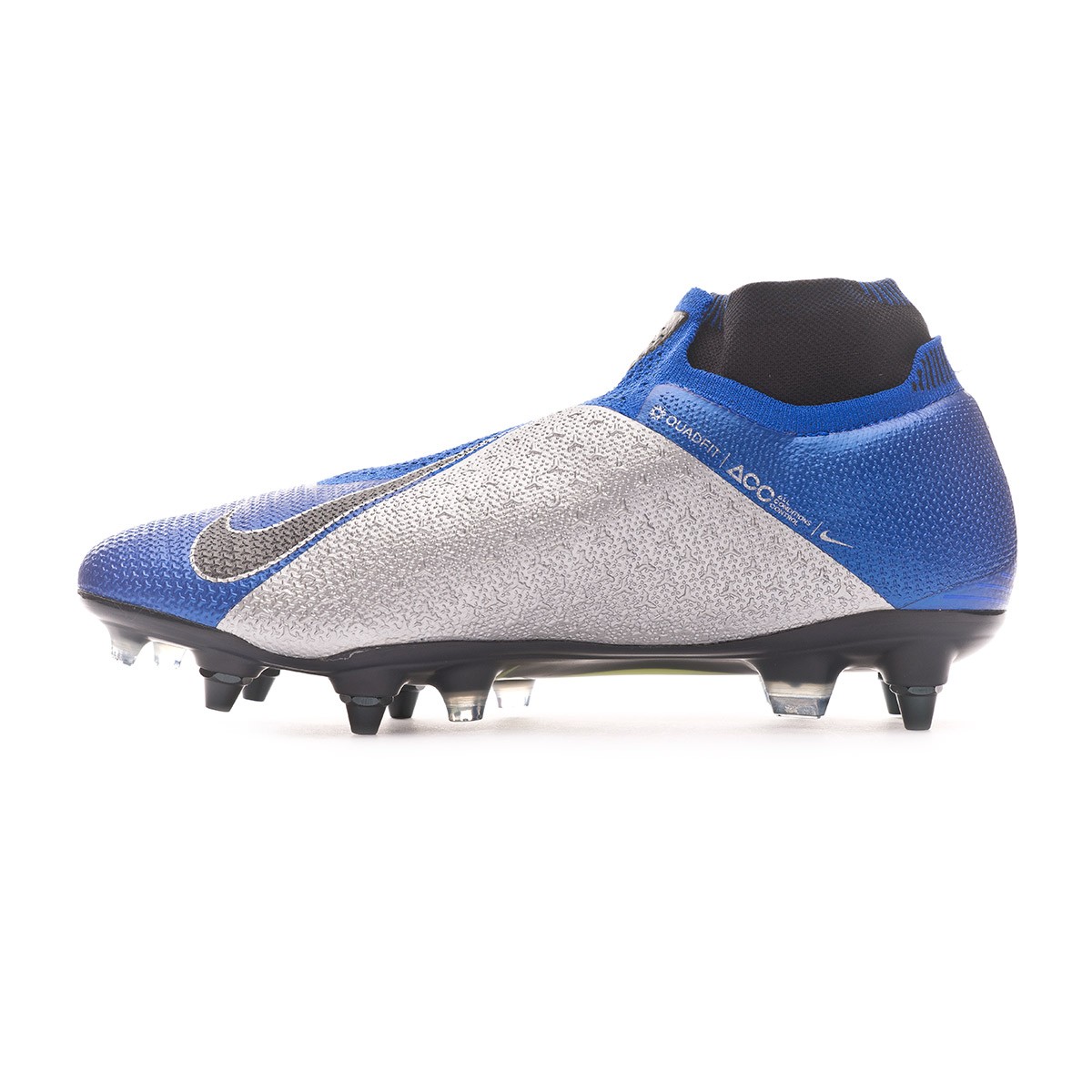 Football Boots Nike Phantom Vision Elite DF ACC Anti-Clog SG-Pro Racer  blue-Black-Metallic silver-Volt - Football store Fútbol Emotion