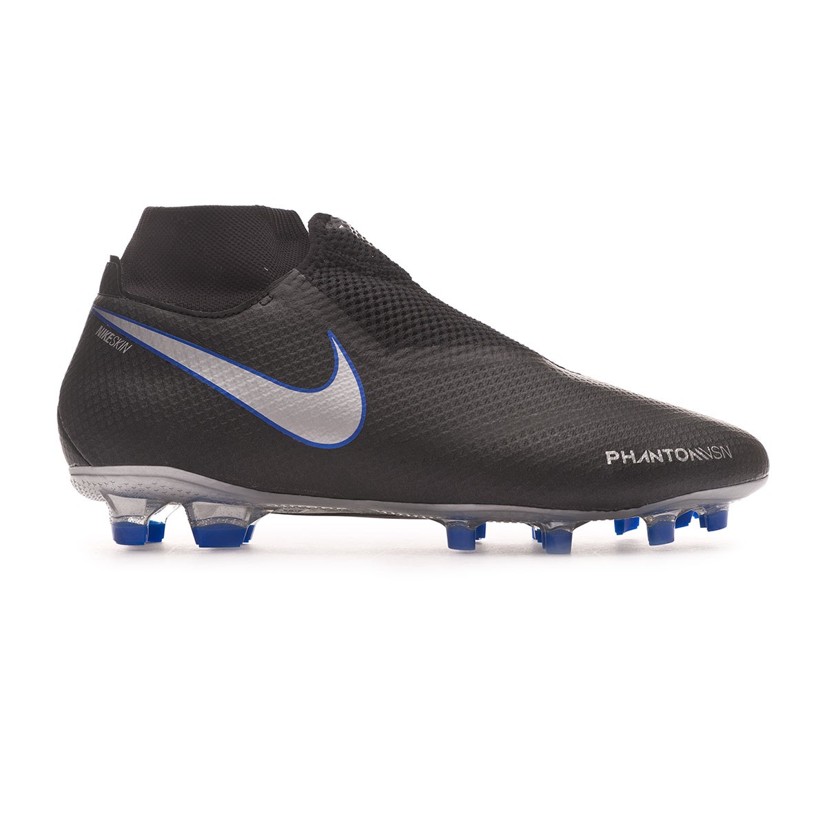 nike phantom vision blue and silver