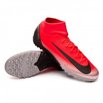 Sapatilhas  Nike Mercurial SuperflyX VI Academy CR7 Turf Bright crimson-Black-Chrome-Dark grey