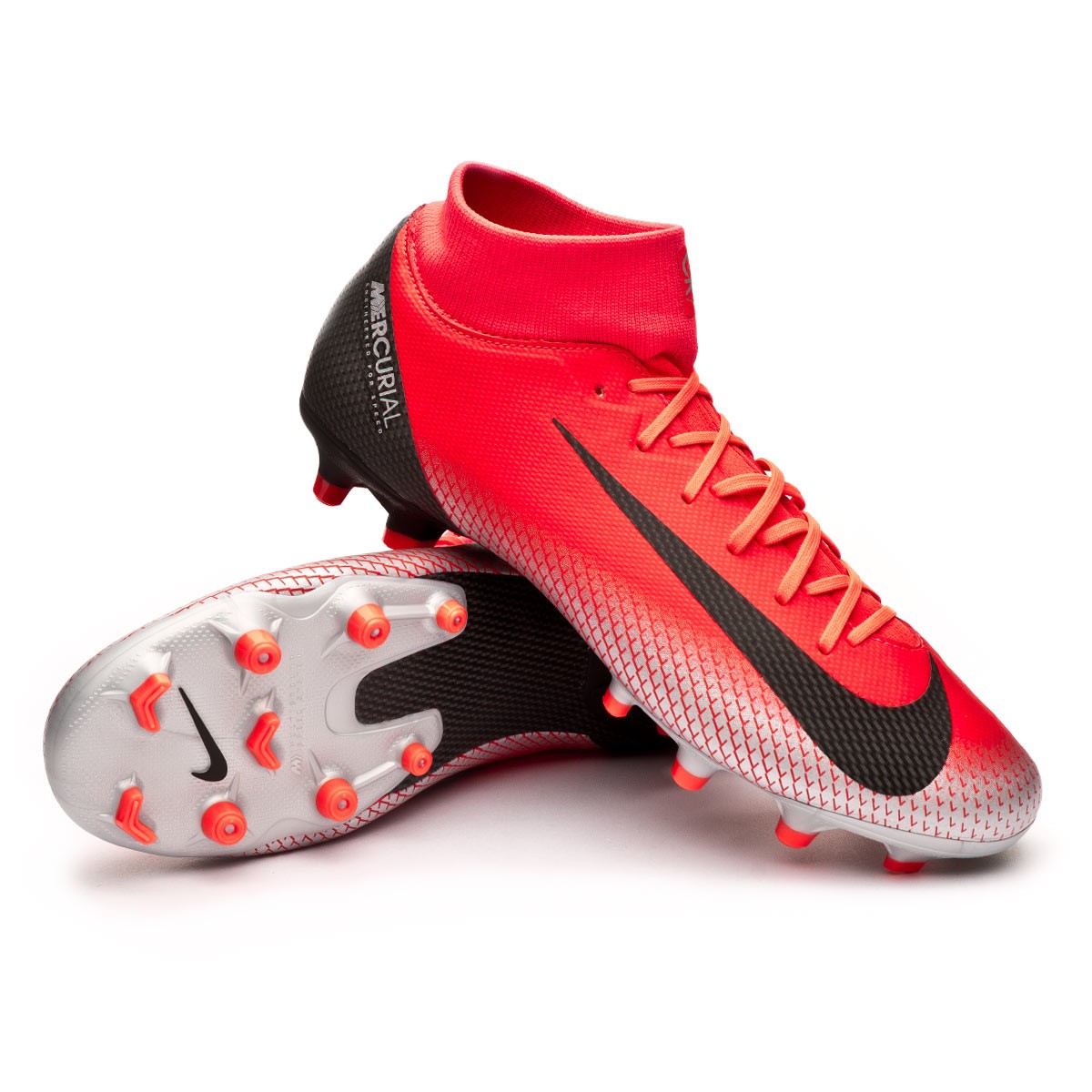 Zapatos de fútbol Nike Mercurial Superfly VI Academy CR7 MG Bright  crimson-Black-Chrome-Dark grey - Tienda de fútbol Fútbol Emotion