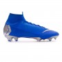 Mercurial Superfly VI Elite FG Racer blue-Matallic silver-Black