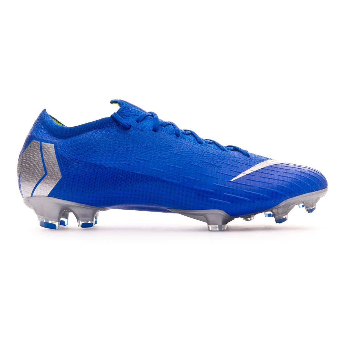 Football Boots Nike Mercurial Vapor XII Elite FG Racer blue-Matallic  silver-Black - Football store Fútbol Emotion