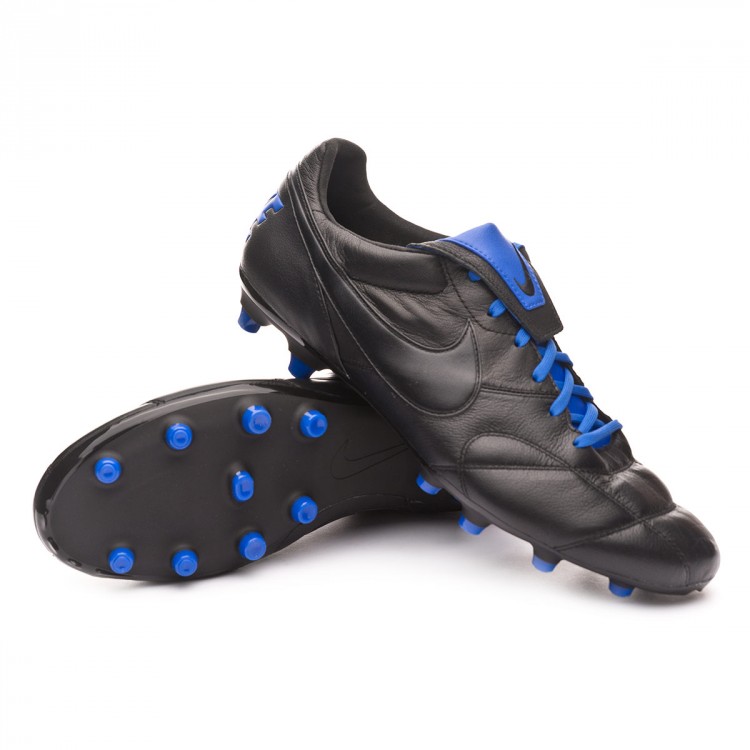 Zapatos de fútbol Nike Tiempo Premier II FG Black-Racer blue - Tienda de  fútbol Fútbol Emotion