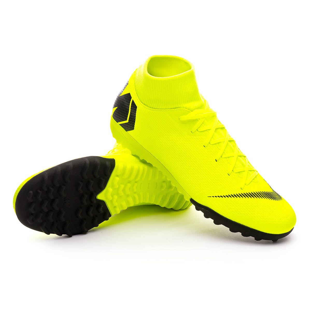 Zapatilla Nike Mercurial SuperflyX VI Academy Turf Volt-Black - Tienda de  fútbol Fútbol Emotion