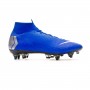 Mercurial Superfly VI Elite Anti-Clog SG-Pro Racer blue-Matallic silver-Black