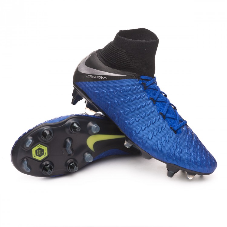 blue nike hypervenom phantom