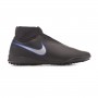 React Phantom Vision Pro DF Turf Black-Metallic silver-Racer blue
