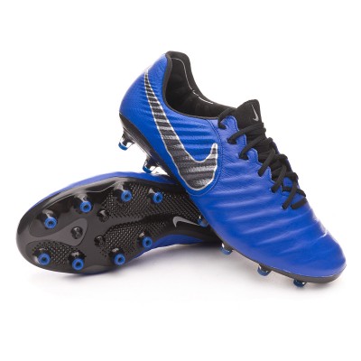 Football Boots Nike Tiempo Legend VII Elite AG-Pro Racer  blue-Black-Metallic silver - Football store Fútbol Emotion