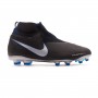 Kids Phantom Vision Elite DF FG/MG Black-Metallic silver-Racer blue