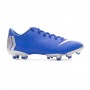 Kids Mercurial Vapor XII Academy MG Racer blue-Metallic silver-Black-Volt