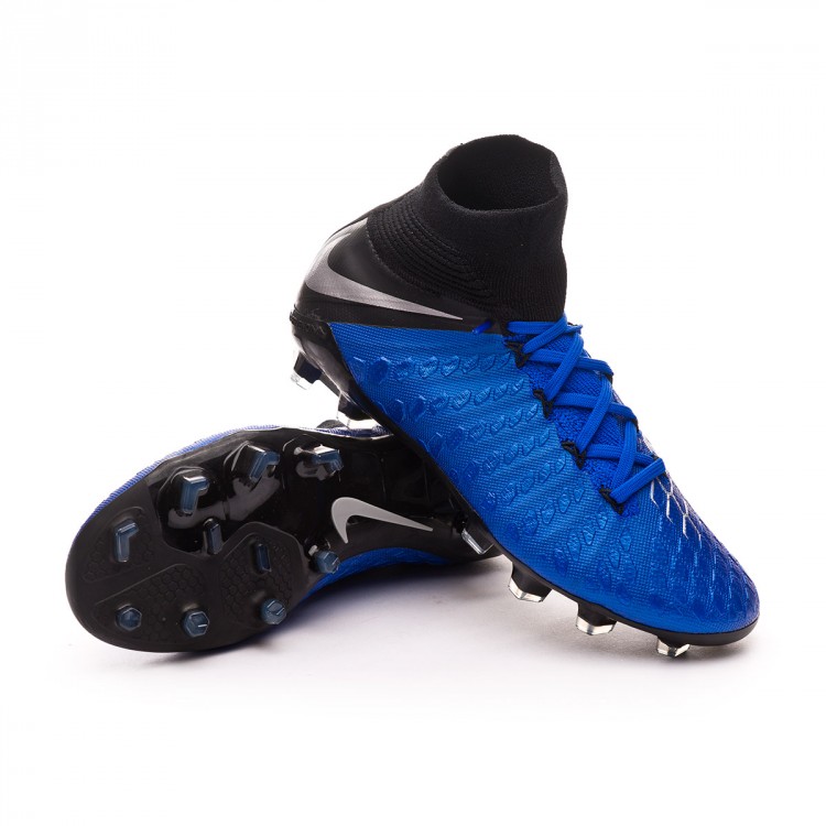 nike hypervenom phantom 3 blue and black