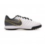 Kids Tiempo LegendX VII Academy Turf White-Black