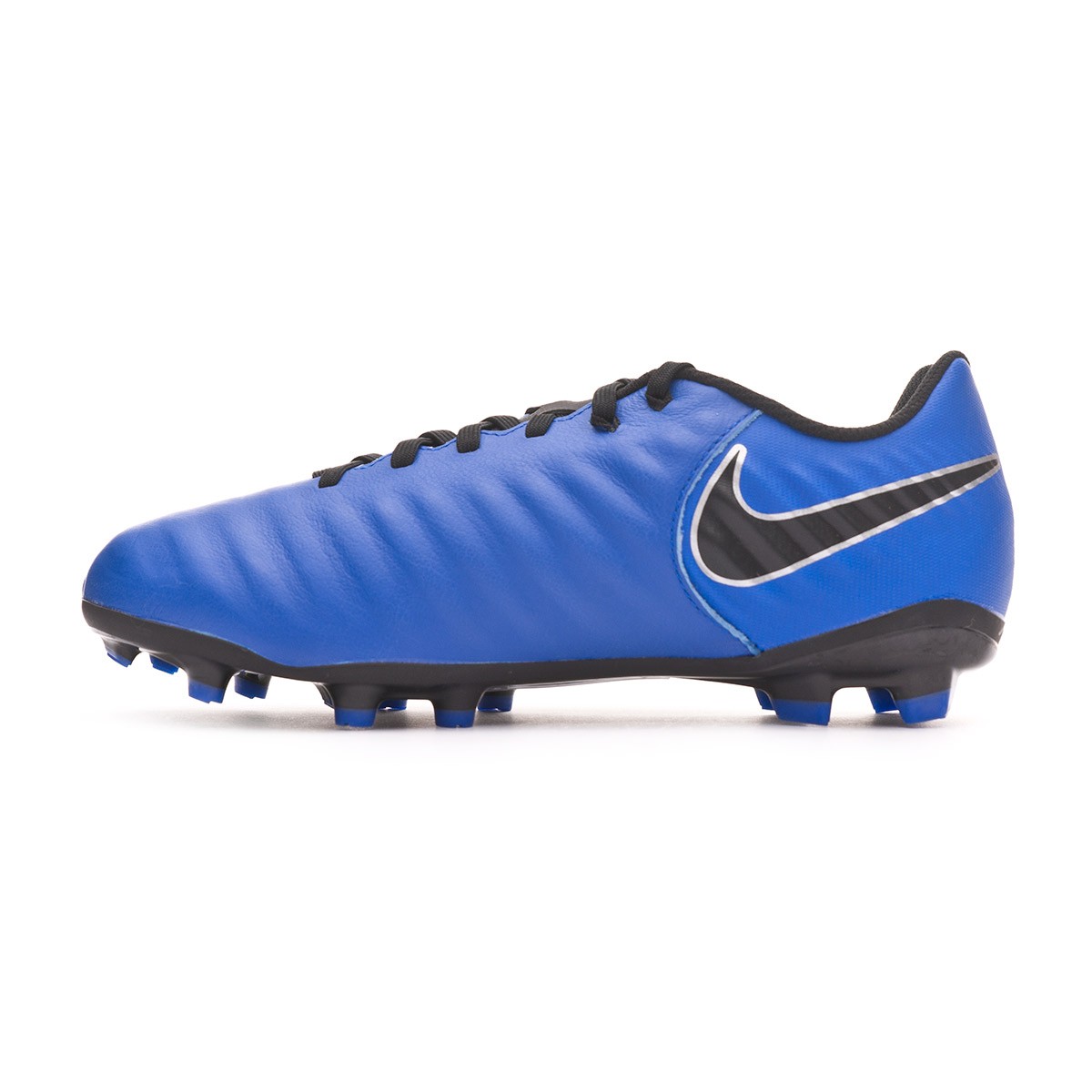 blue and silver nike football boots