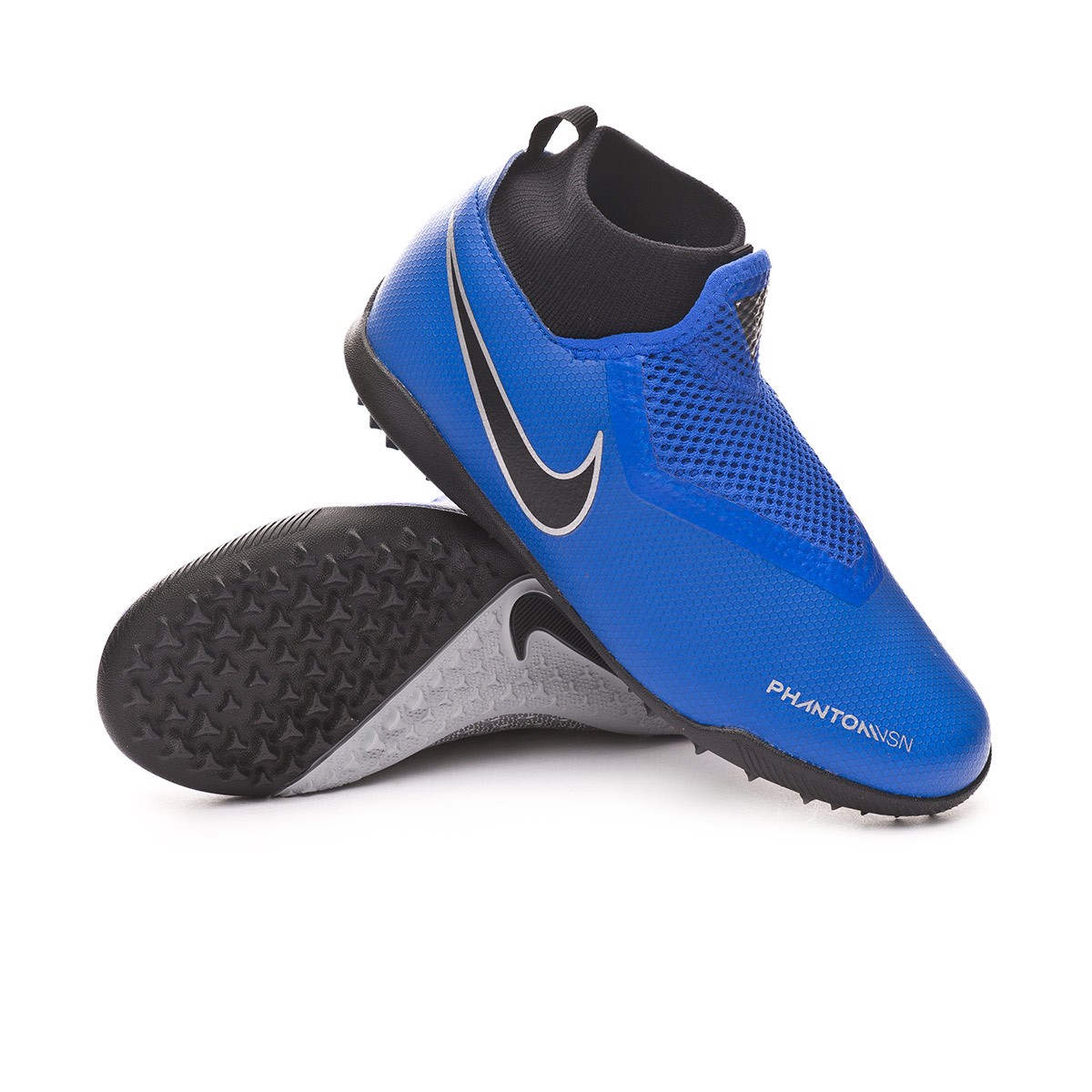 Botas de F煤tbol Nike Phantom Vision Elite DF FG Azul Plata