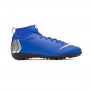Mercurial SuperflyX VI Academy Turf Niño Racer blue-Metallic silver-Black-Volt