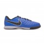 Tiempo LegendX VII Academy IC Niño Racer blue-Black-Metallic silver