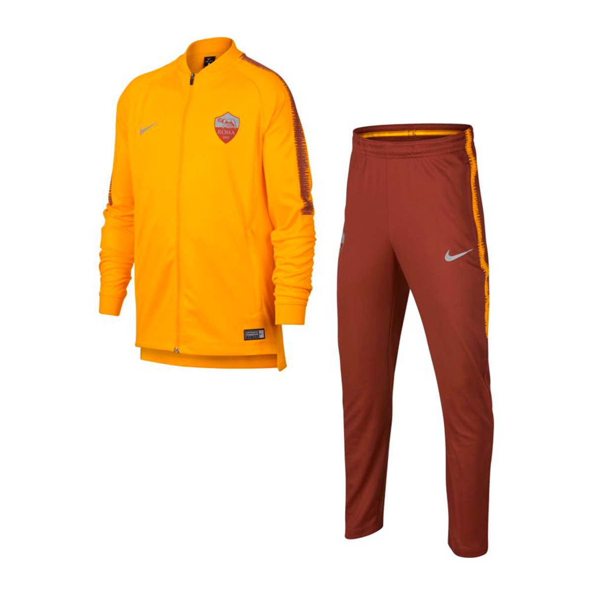 Chándal Nike AS Roma Squad 2018-2019 Niño University gold-Mars stone -  Tienda de fútbol Fútbol Emotion