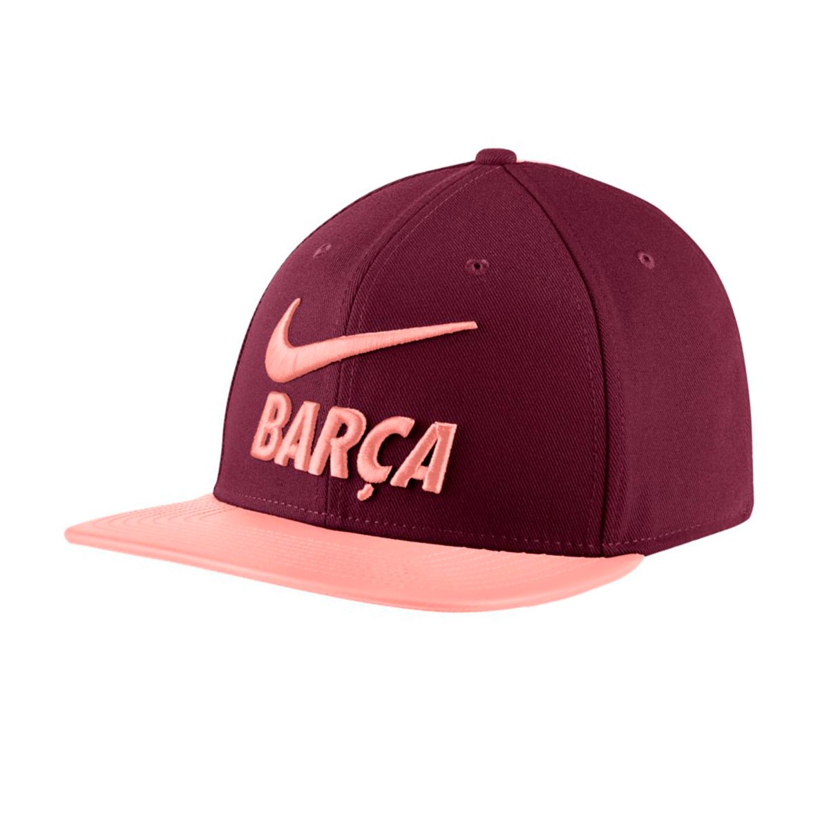 coral nike hat