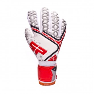 Luvas SP Fútbol No Goal IX EVO Training Branco-Vermelho