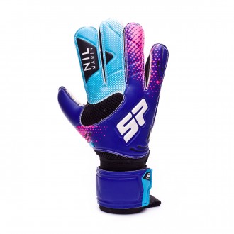 Luvas SP Fútbol Nil Marín Training Protect Roxo-Turquesa
