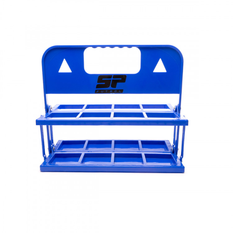 SP Fútbol Portabotellas plegable para 8 botellas Azul Fútbol Emotion