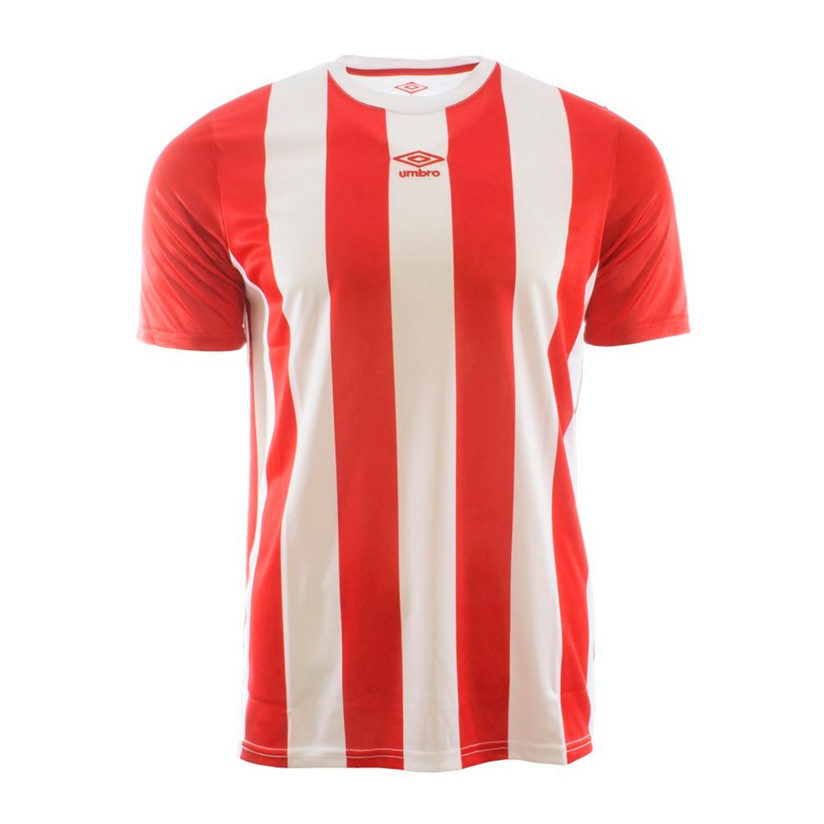 red and white football jersey