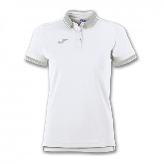 Pólo Joma Bali II m/c Mulher Branco