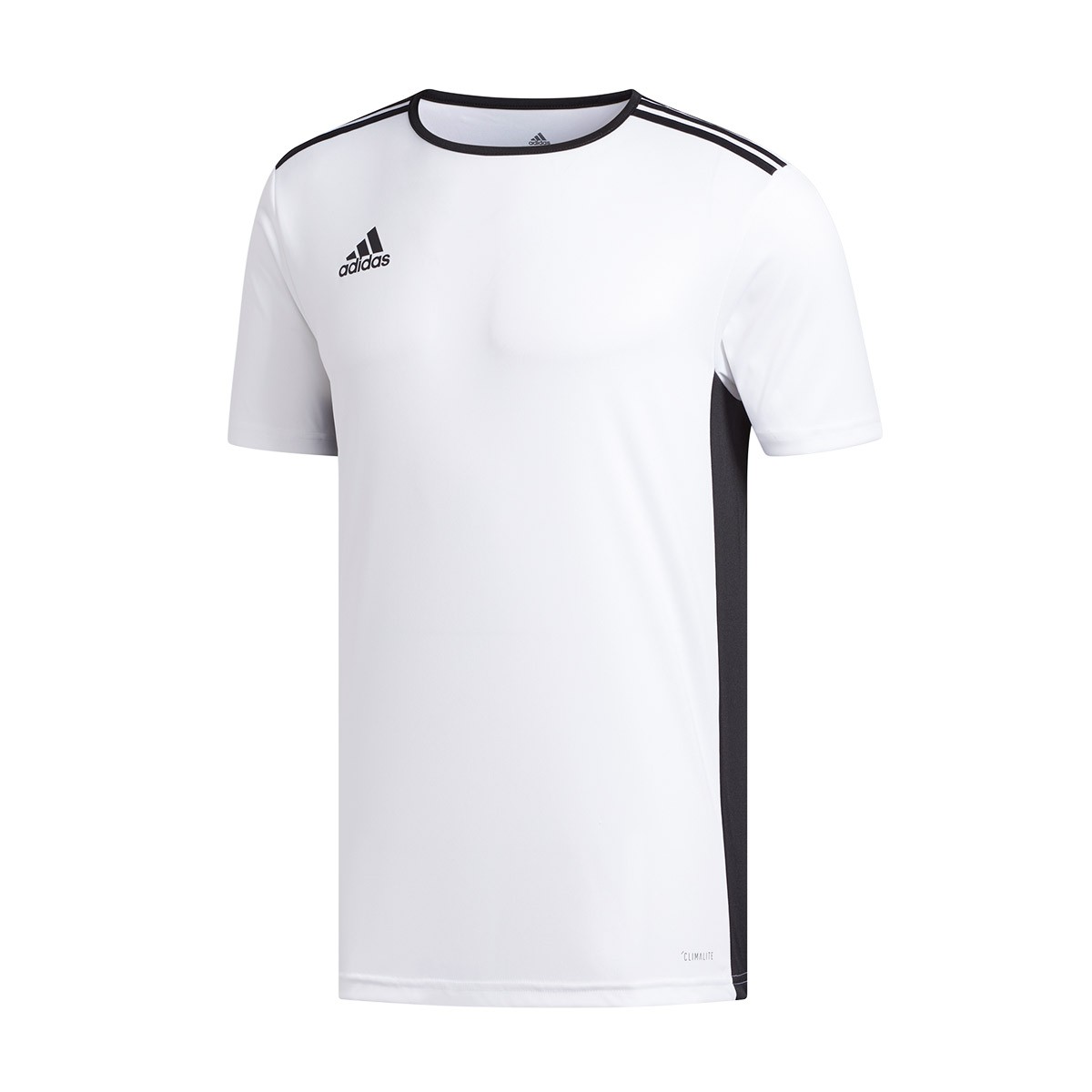 Maglia adidas Entrada 18 m/c White-Black - Negozio di calcio Fútbol Emotion
