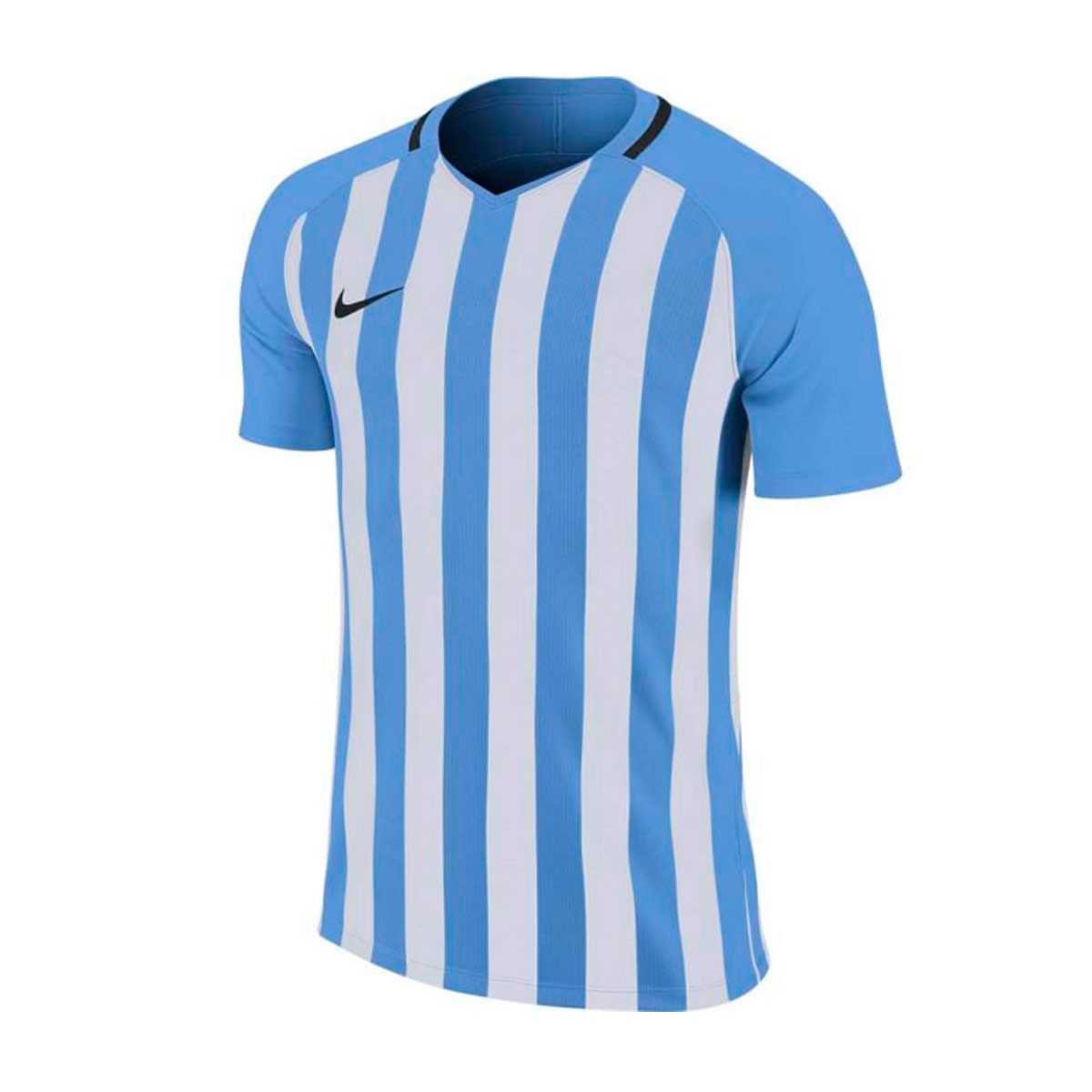 blue and white striped jersey