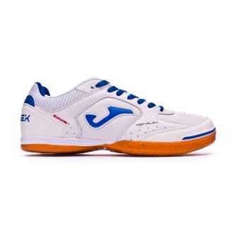 Sapatilha de Futsal Joma Top Flex White-blue