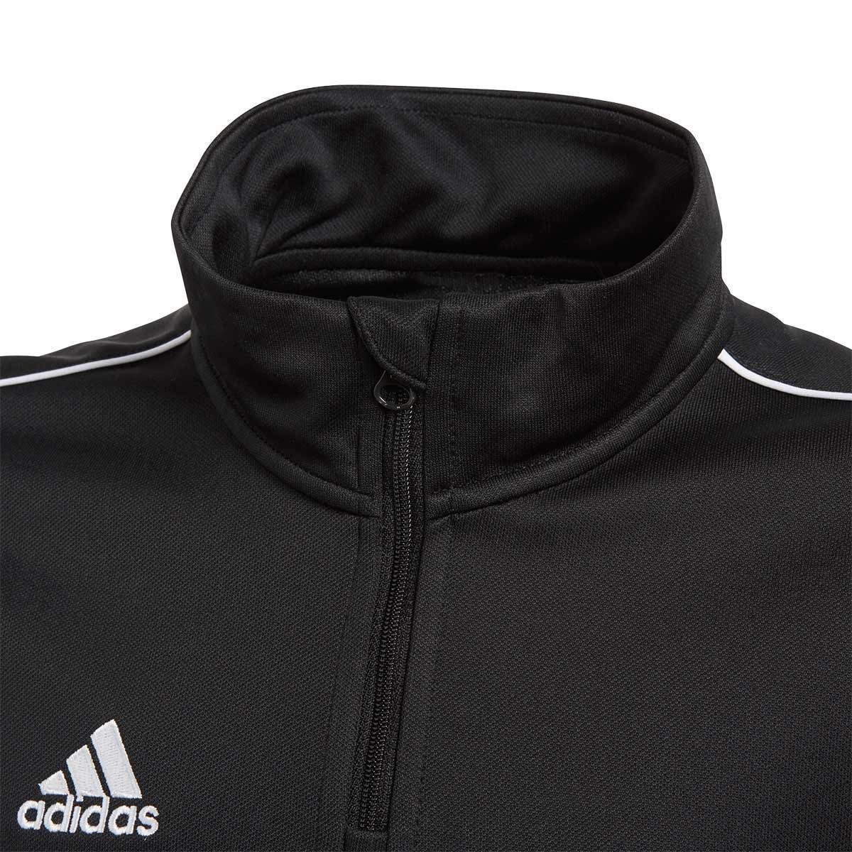 Sudadera adidas Core 18 Training Niño Black-White - Fútbol Emotion