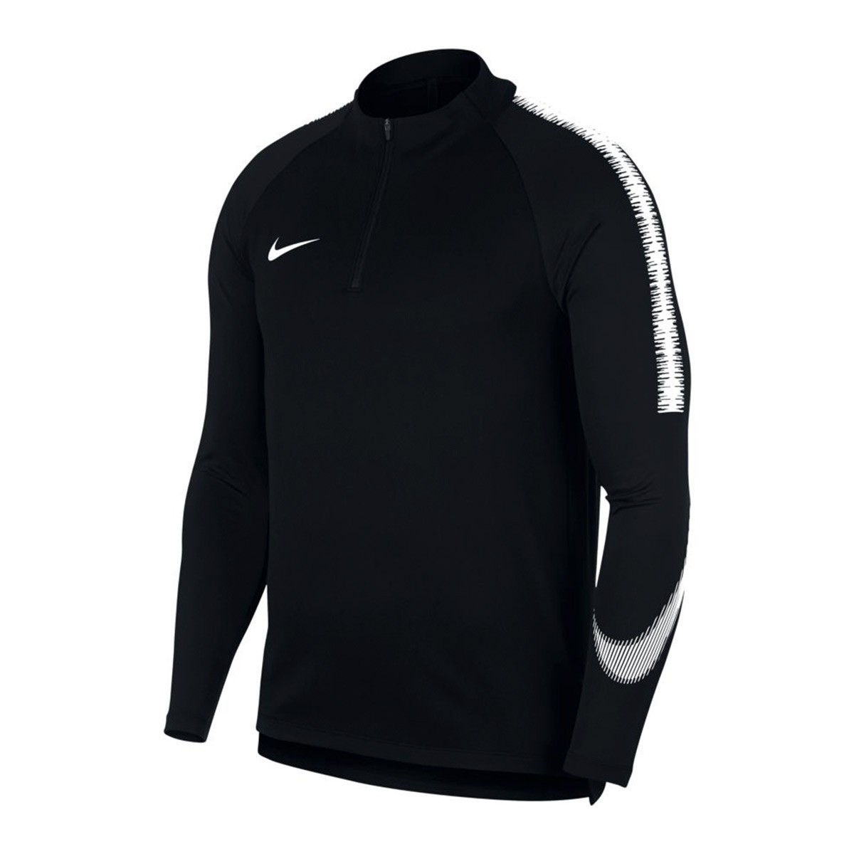 Sudadera Nike Dry Squad Black-White - Tienda de fútbol Fútbol Emotion